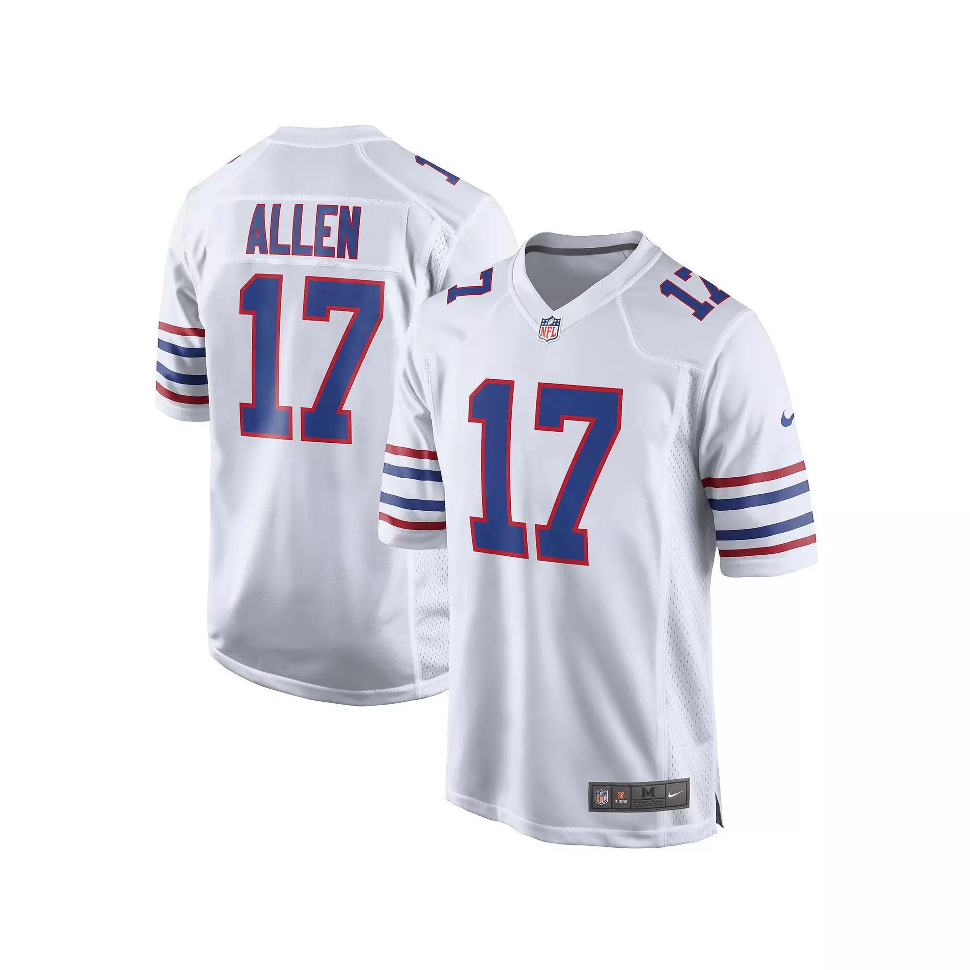 Men's Nike Josh Allen White Buffalo Bills Alternate Game Player Jersey,  Product Image