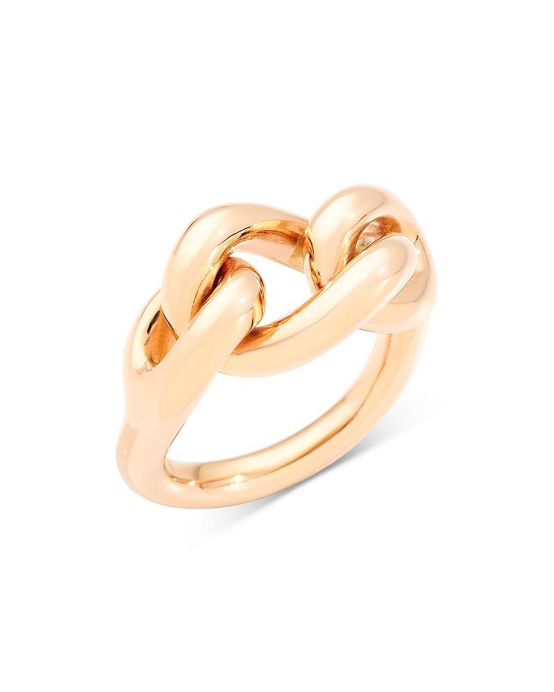 Womens Catene 18K Rose Gold Ring Product Image