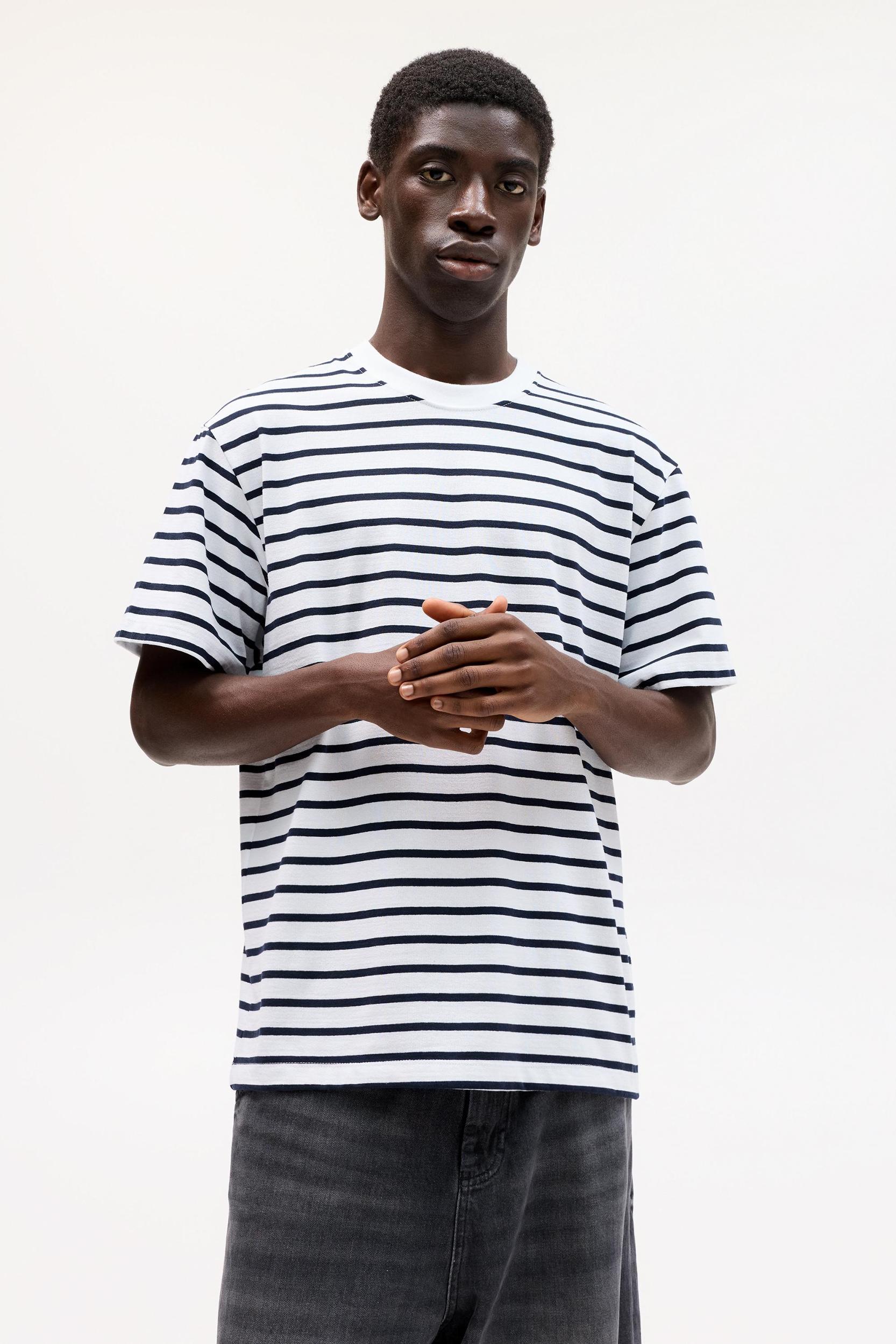 Striped short sleeve T-shirt Product Image