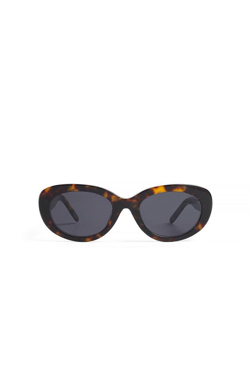 Oval Frame Acetate Sunglasses Product Image