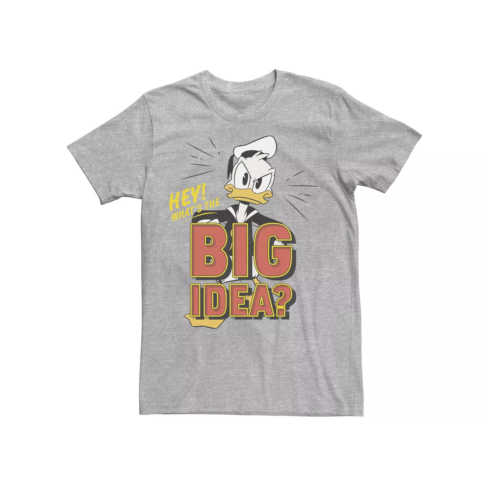 Disney's DuckTales Donald Men's Hey What's The Big Idea Tee,  Product Image