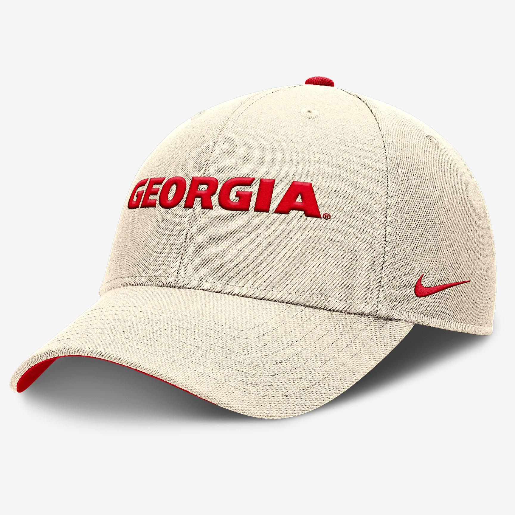 Georgia Bulldogs Primetime Rise Men's Nike College Adjustable Hat Product Image