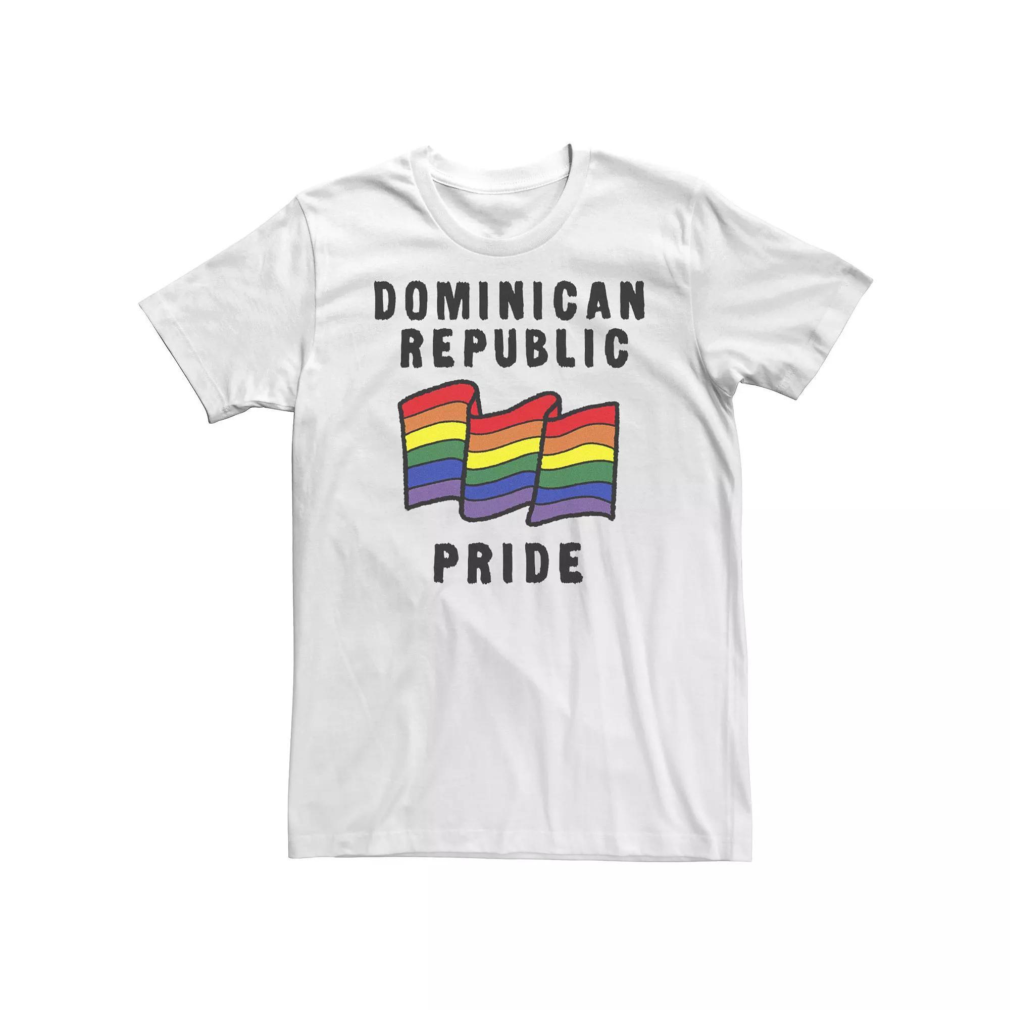 Big & Tall Fifth Sun Dominican Republic Pride Sketched Flag Tee, Men's,  Product Image