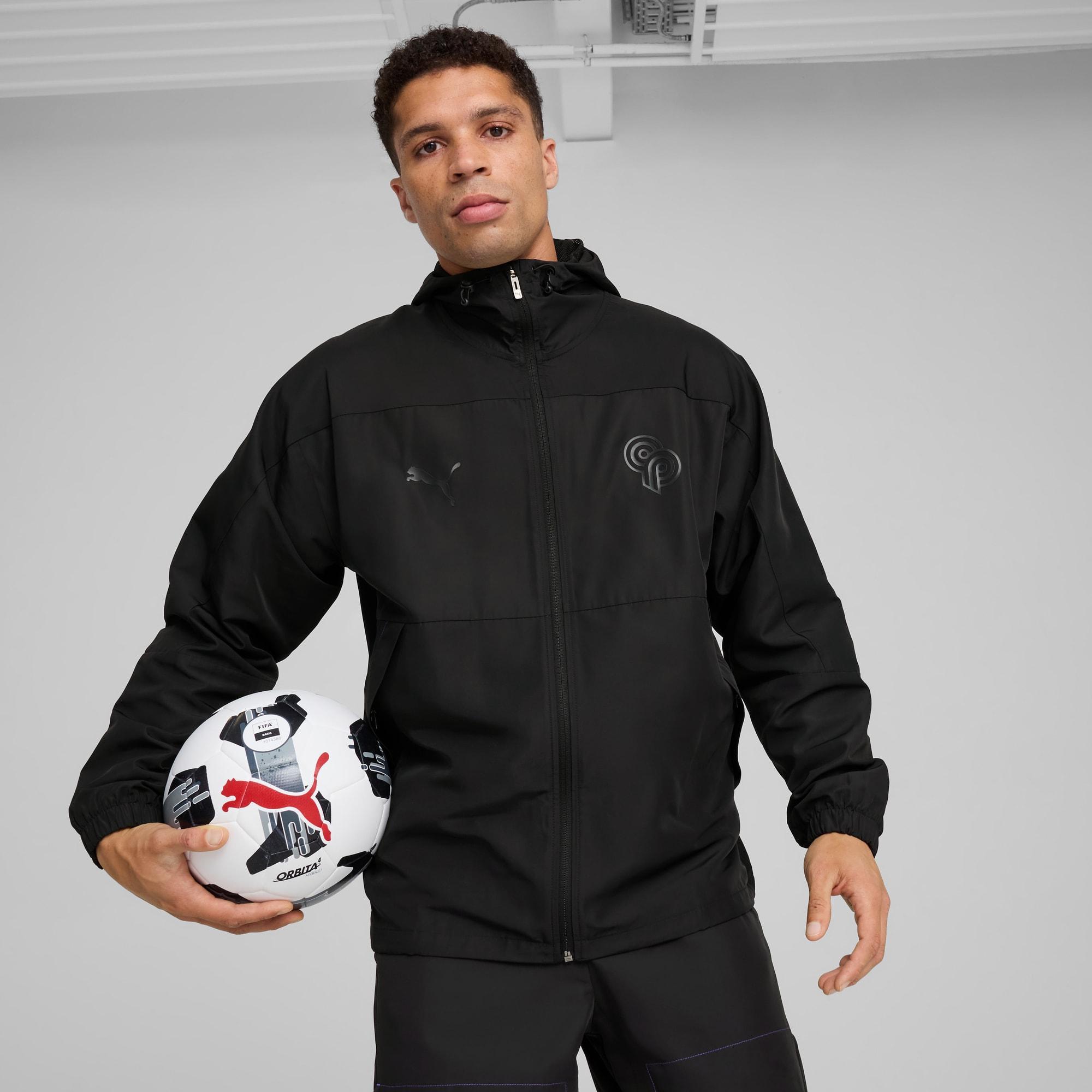 PUMA x CHRISTIAN PULISIC Stealth Men's Full-Zip Hoodie Product Image