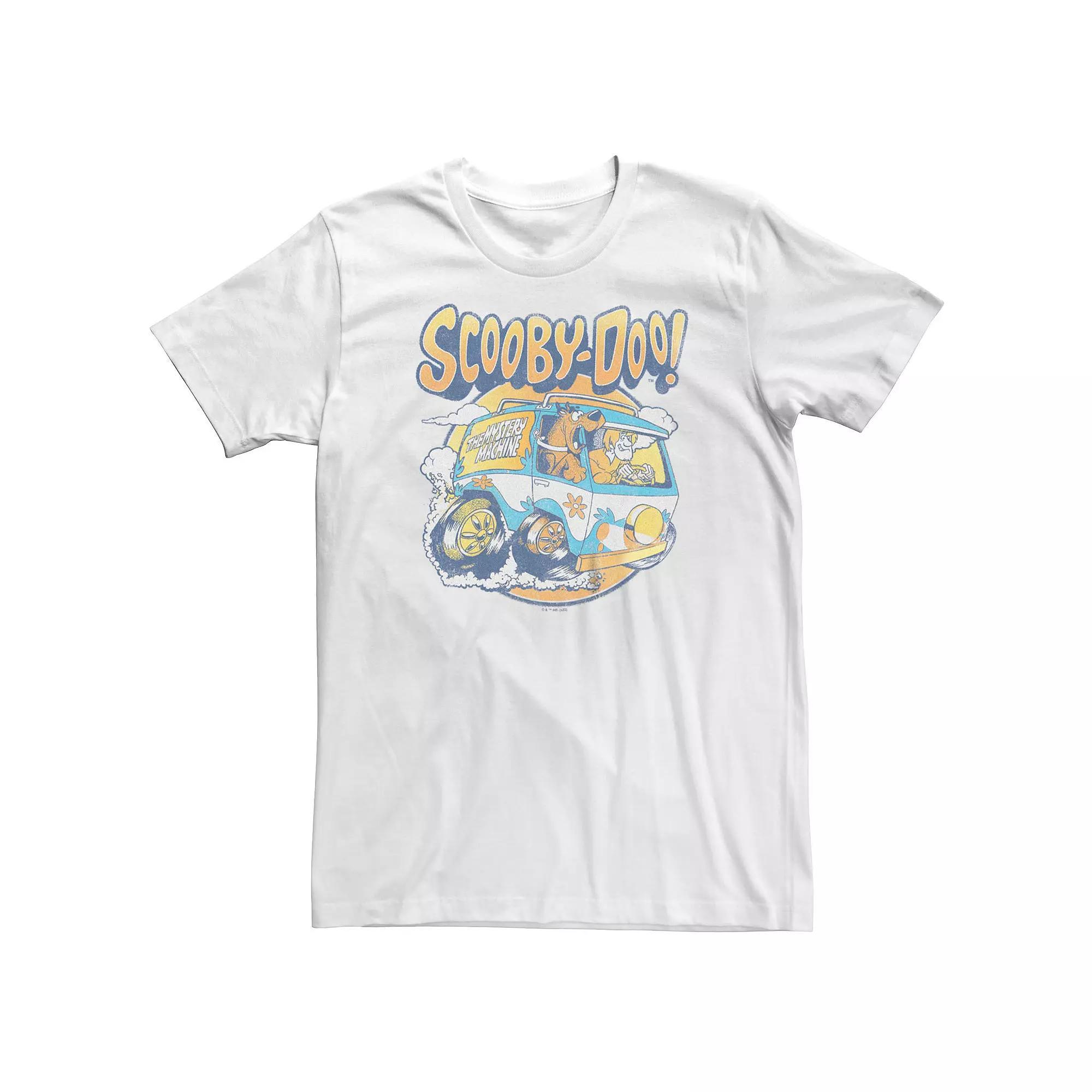 Big & Tall Scooby-Doo Shaggy Mystery Machine Ride Tee, Men's, Size: 4XL, White Product Image