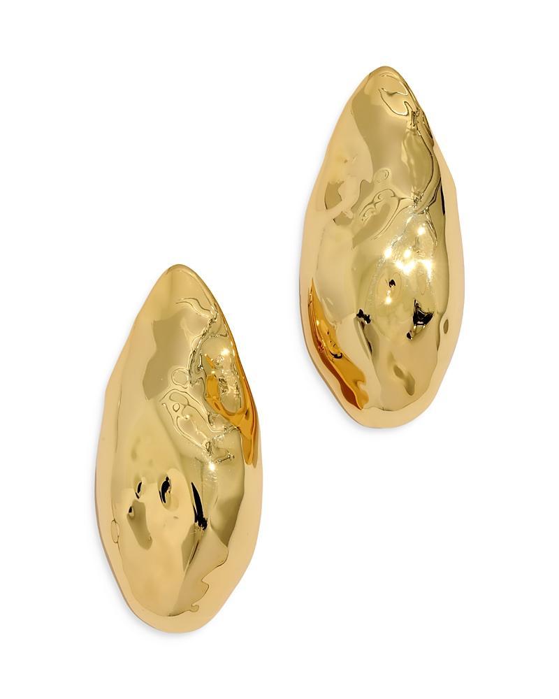 Alexis Bittar Molten Puffy Teardrop Post Earrings Product Image