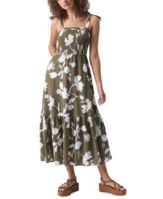 Sanctuary Womens The Smocked Floral-Print Sundress Product Image