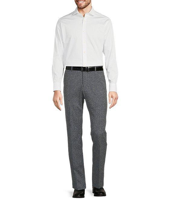 Murano Alex Slim Fit Check Flat Front Suit Separates Dress Pants Product Image