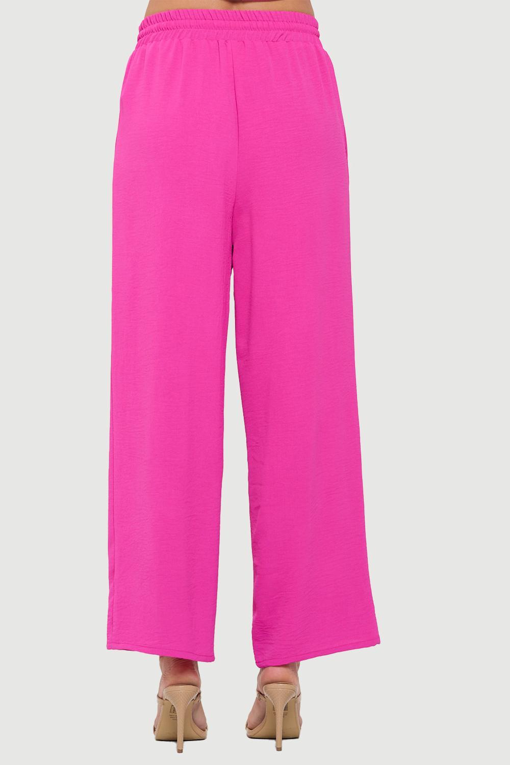 Drawstring Wide Leg Pant Product Image