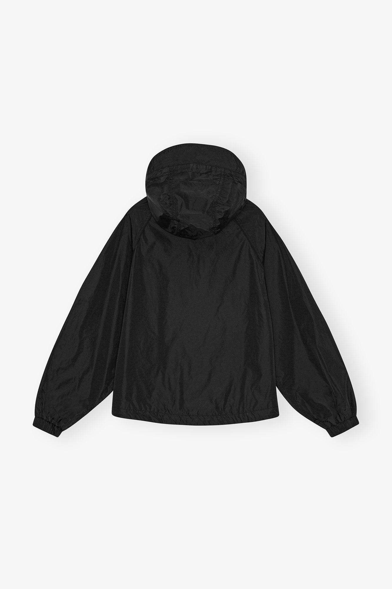 Black Nylon Jacket Product Image