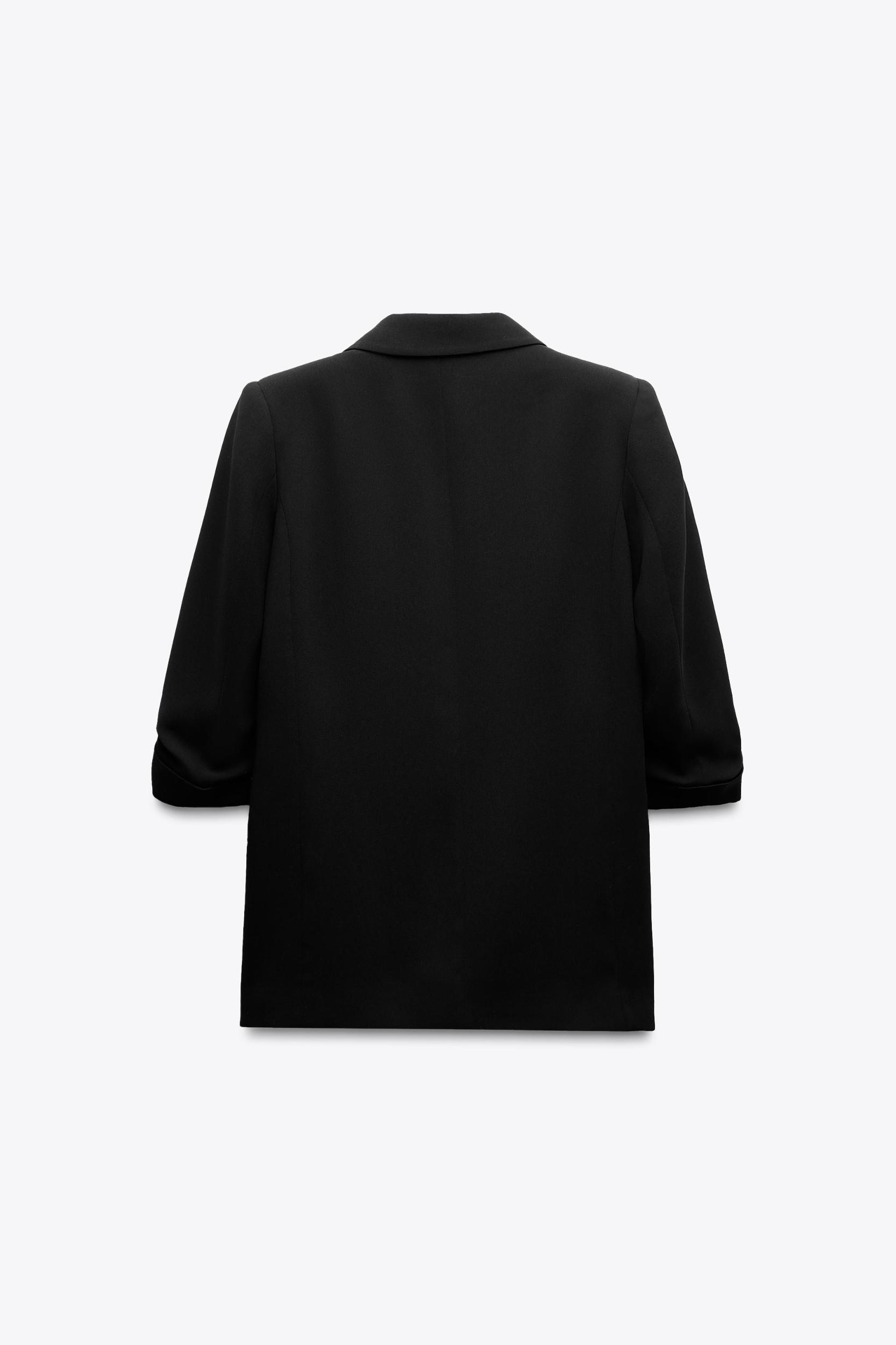 BLAZER WITH ROLLED-UP SLEEVES Product Image