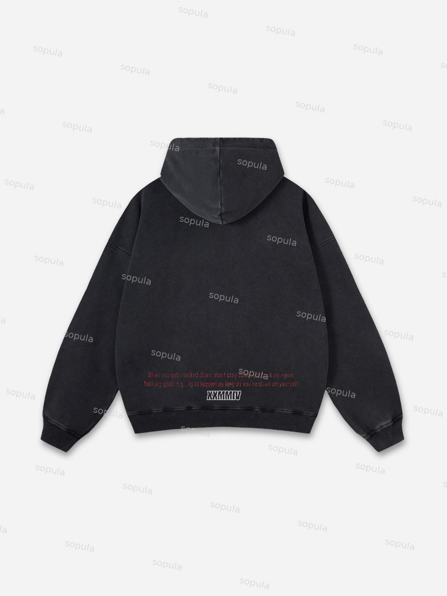 Sopula For God So Loved The World Graphic Washed Hoodie Product Image