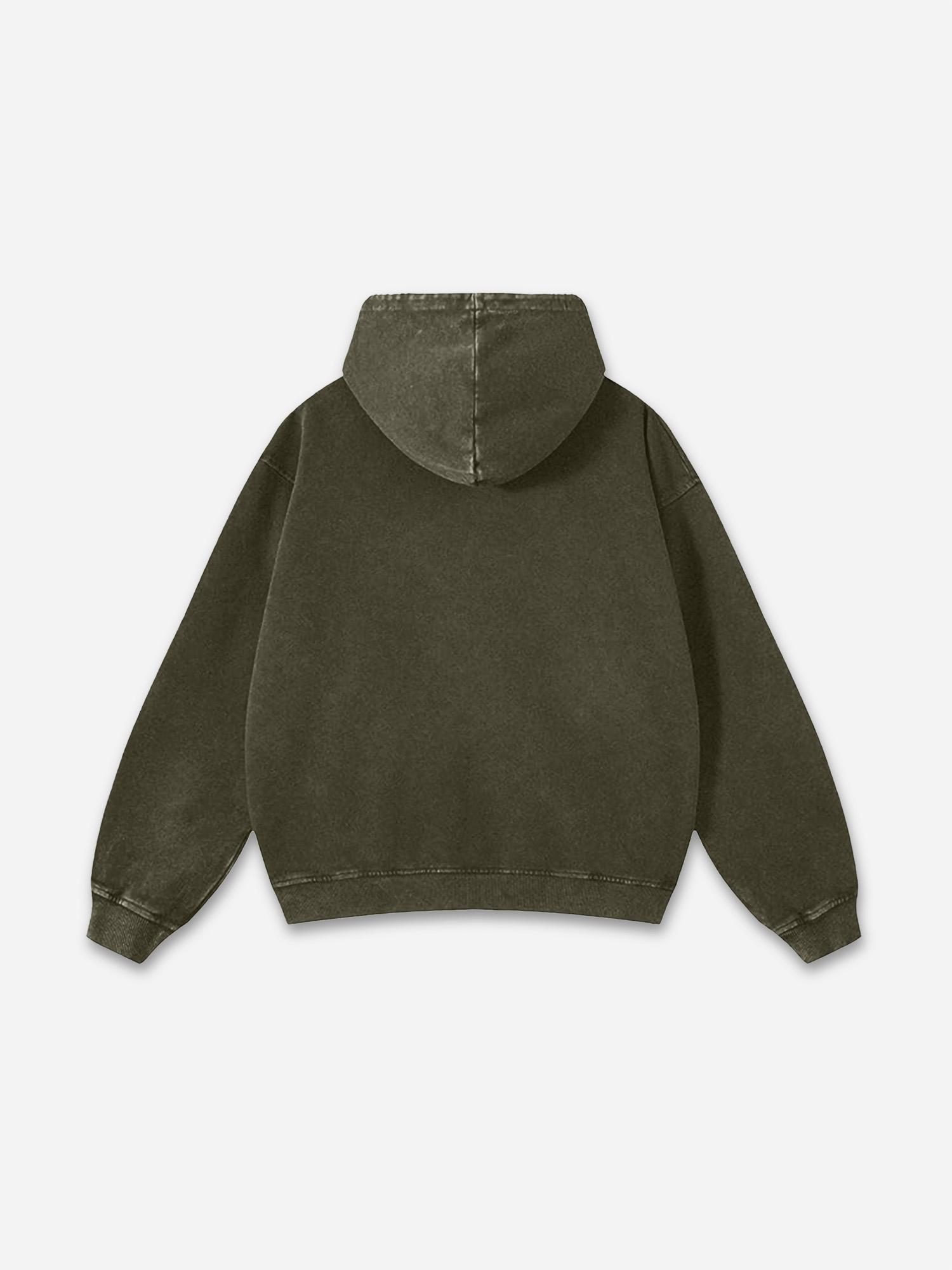 Sopula Vintage Essential Washed Pullover Hoodies Product Image