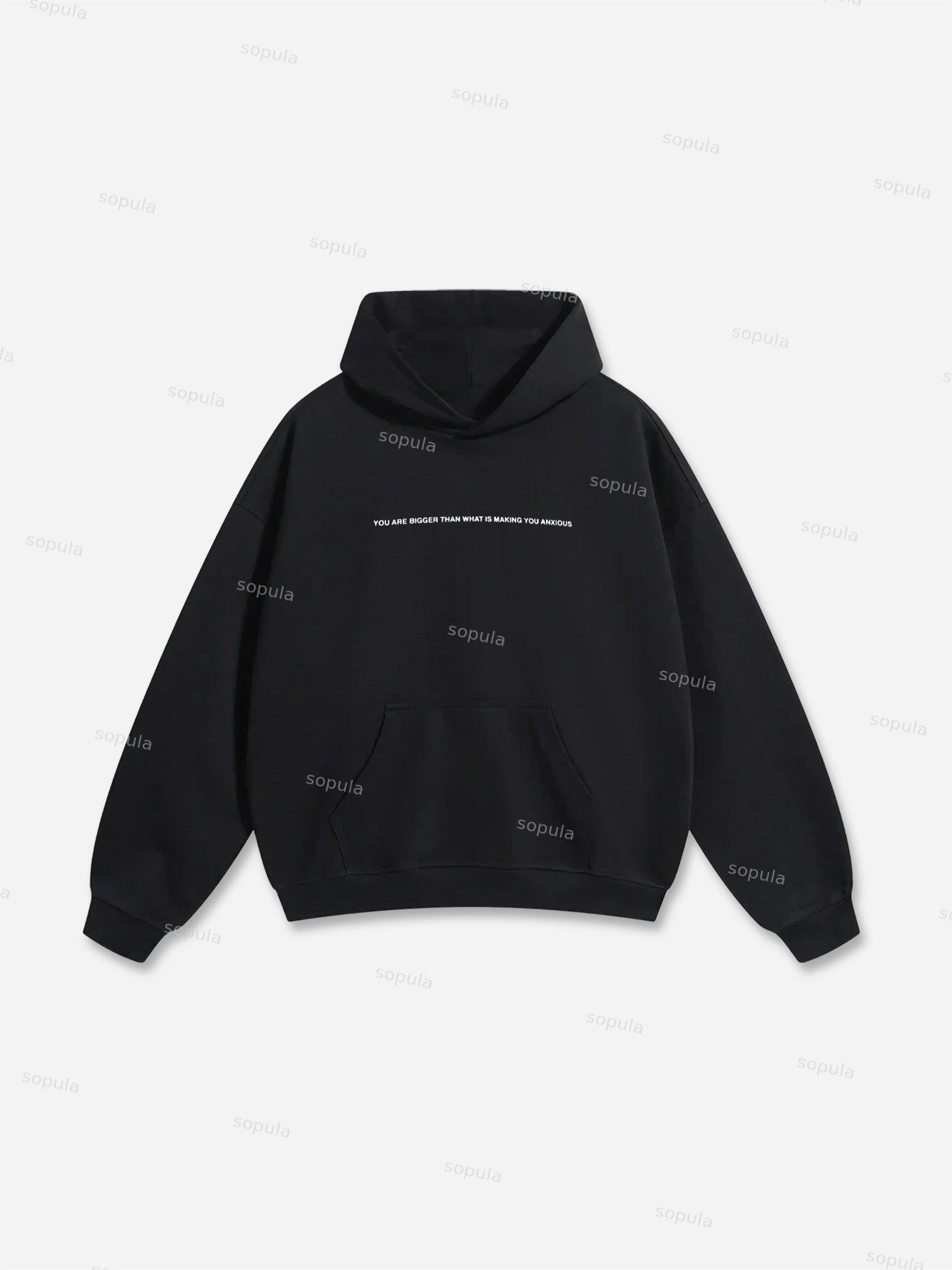 Sopula God With Us Graphic Hoodie Product Image