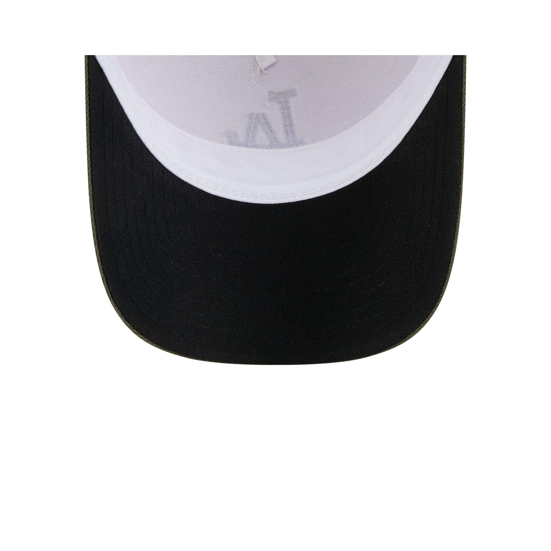 Los Angeles Dodgers Armed Forces Day 2025 9FORTY M-Crown A-Frame Trucker Hat Male Product Image