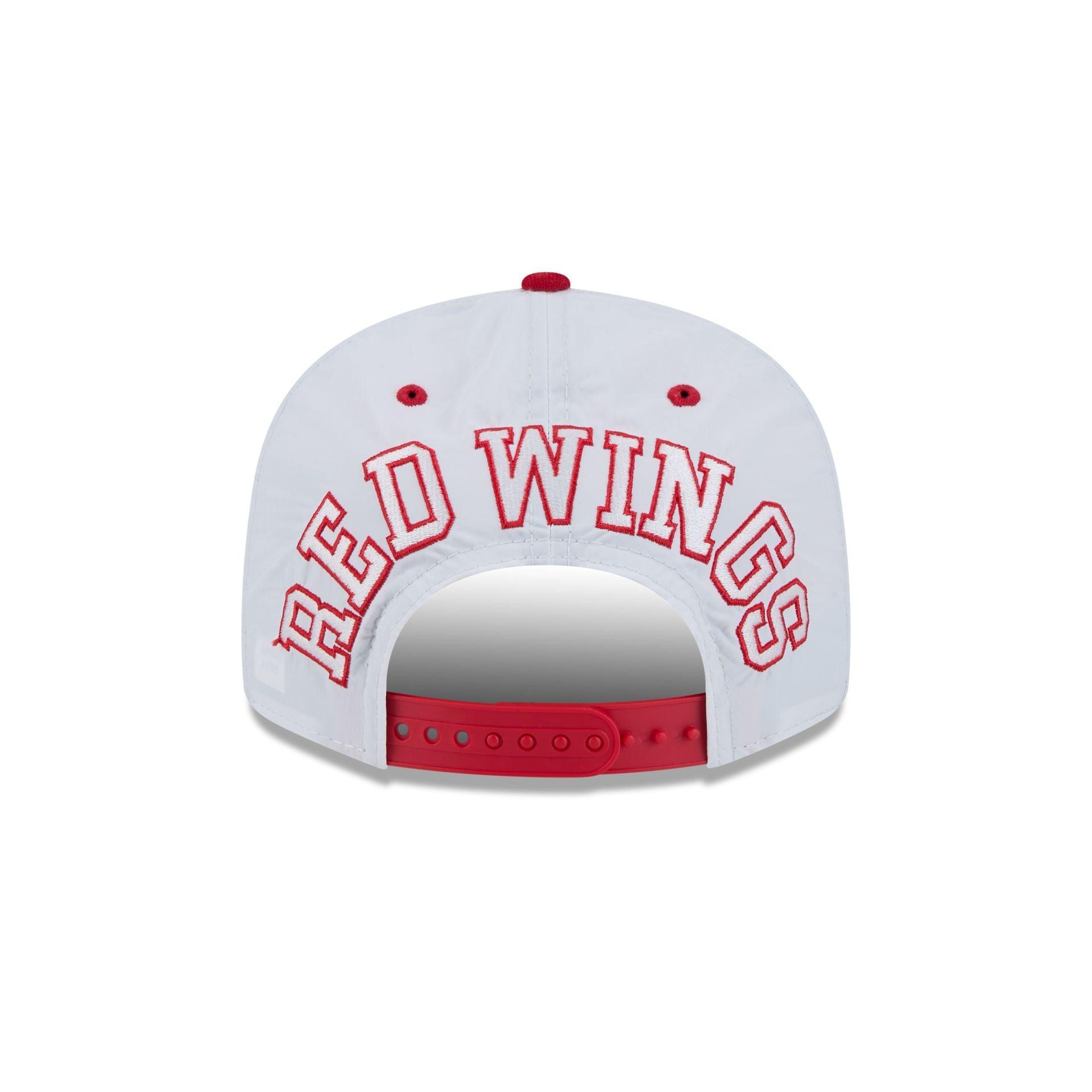 Detroit Red Wings Vintage Satin 9FIFTY Snapback Hat Male Product Image