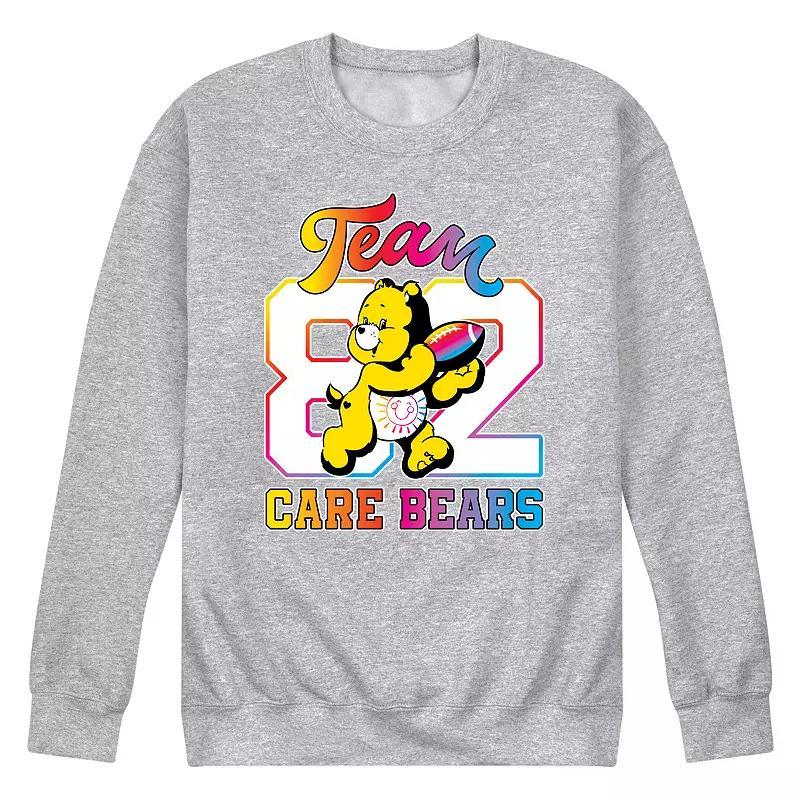 Men's Care Bears Football Fleece Sweatshirt, Size: XXL, Blue Product Image