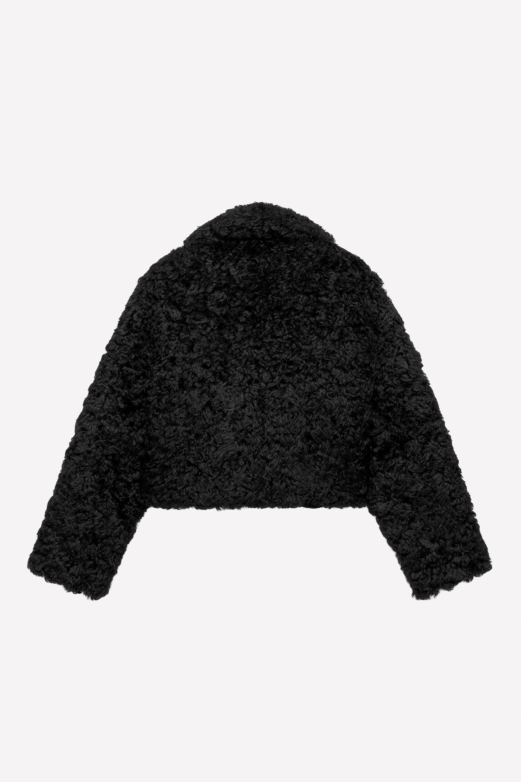 LUDOVIC DE SAINT SERNIN x ZARA REVERSIBLE DOUBLE FACED FAUX LEATHER JACKET Product Image