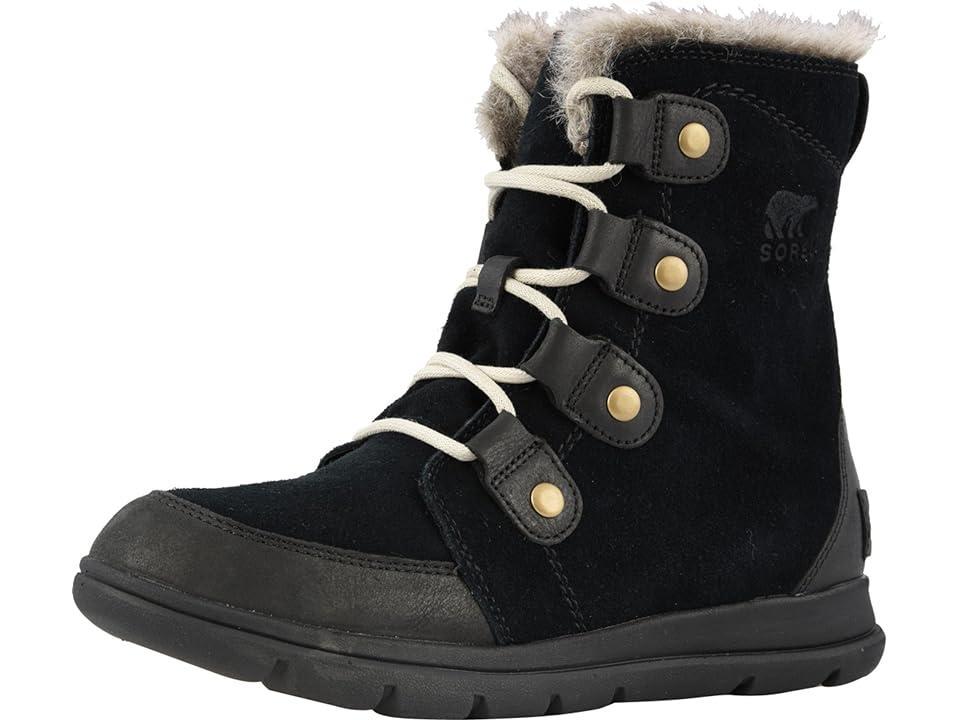 SOREL Explorer Joan Dark Stone) Women's Lace-up Boots Product Image