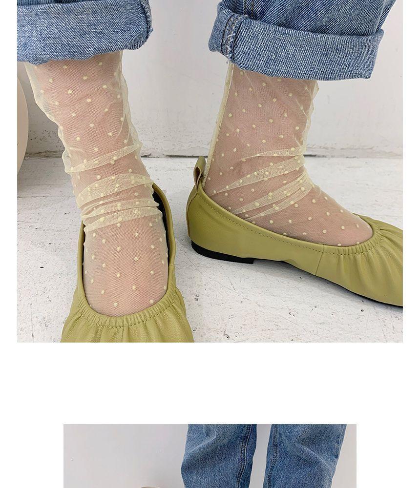 Sheer Dotted Socks Product Image