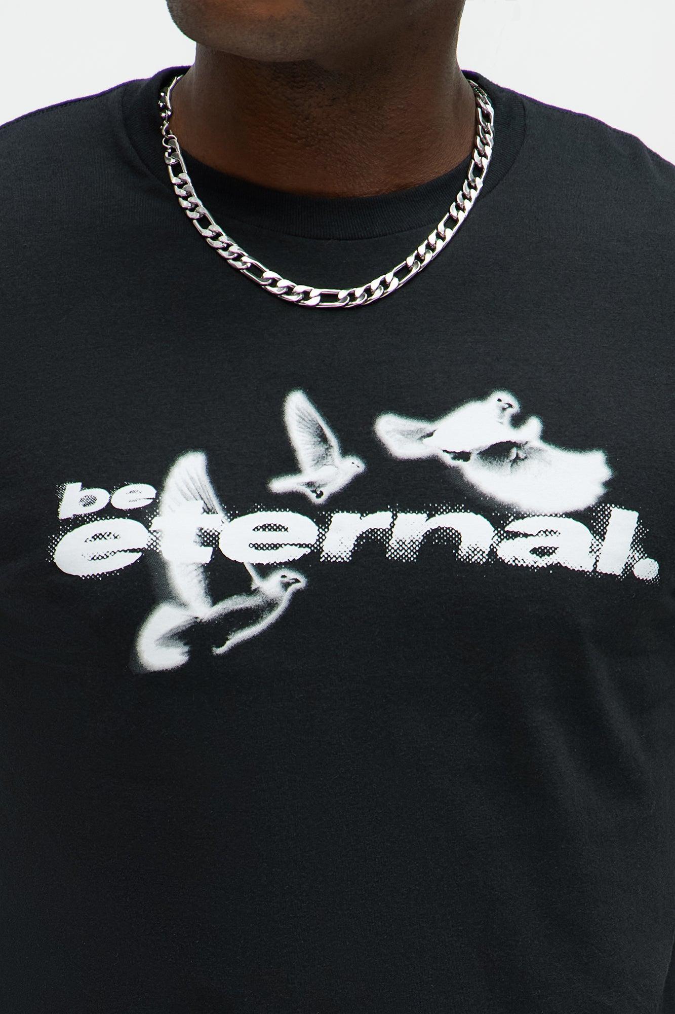 Be Eternal Short Sleeve Tee - Black Product Image