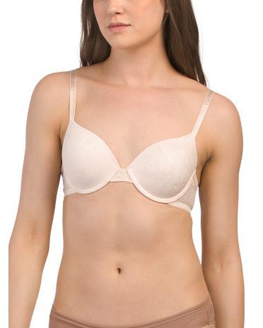 2pk Jacquard T-shirt Bras for Women | Spandex/Nylon Product Image