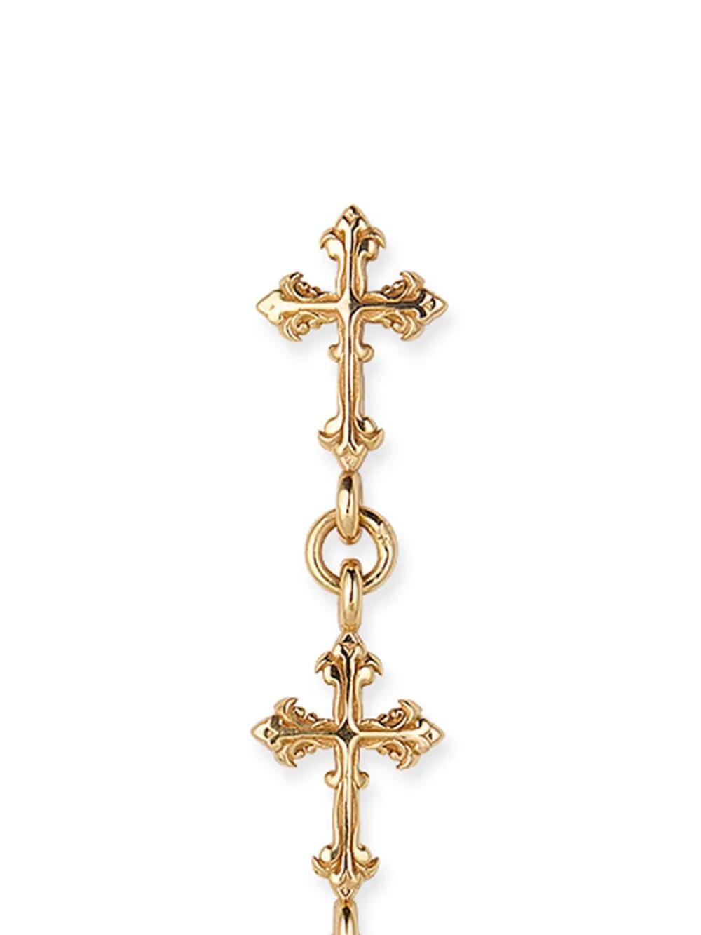 EMANUELE BICOCCHI Cross-pendant Single Earring In Gold Product Image