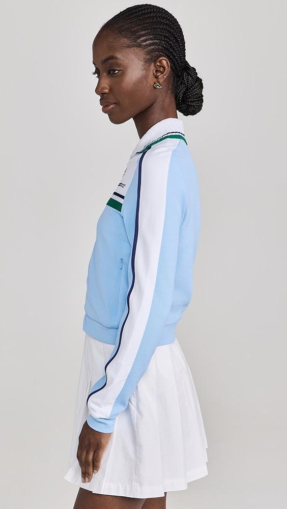 Casablanca Contrast Front Yoke Track Top | Shopbop Product Image