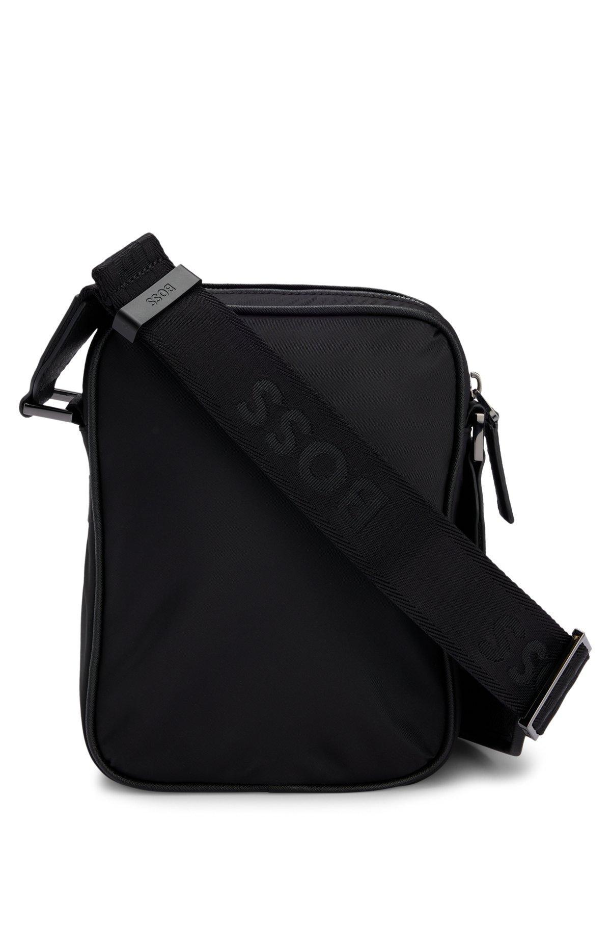 Twill reporter bag with Double B monogram Product Image