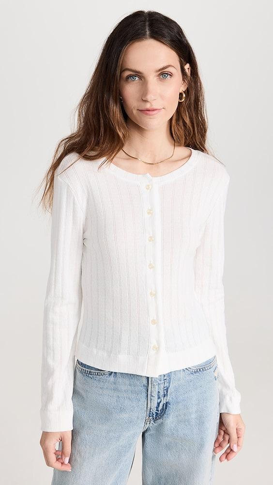 Leset Classic Cardigan | Shopbop Product Image