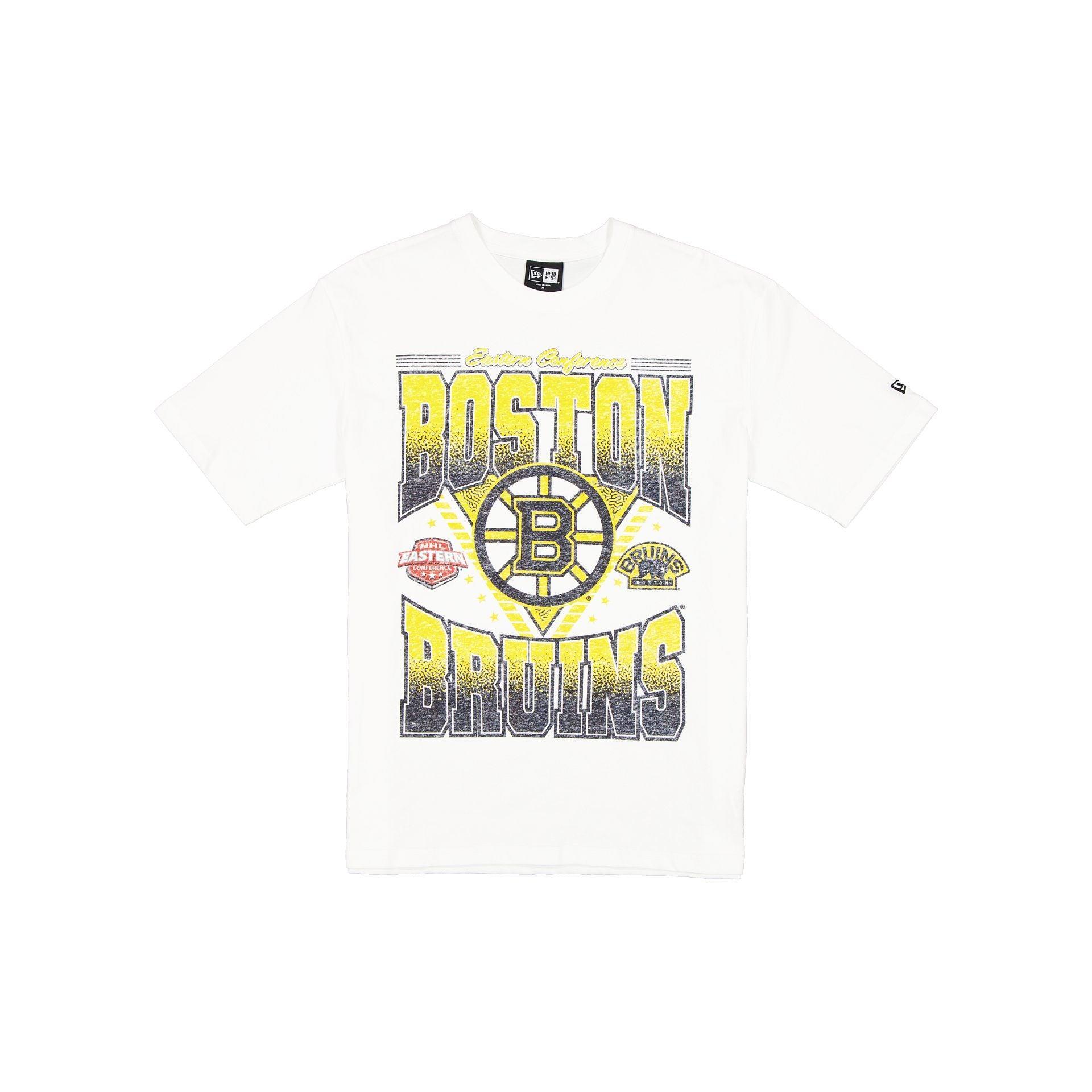 Boston Bruins Sport Classics Washed Optic White T-Shirt Male Product Image