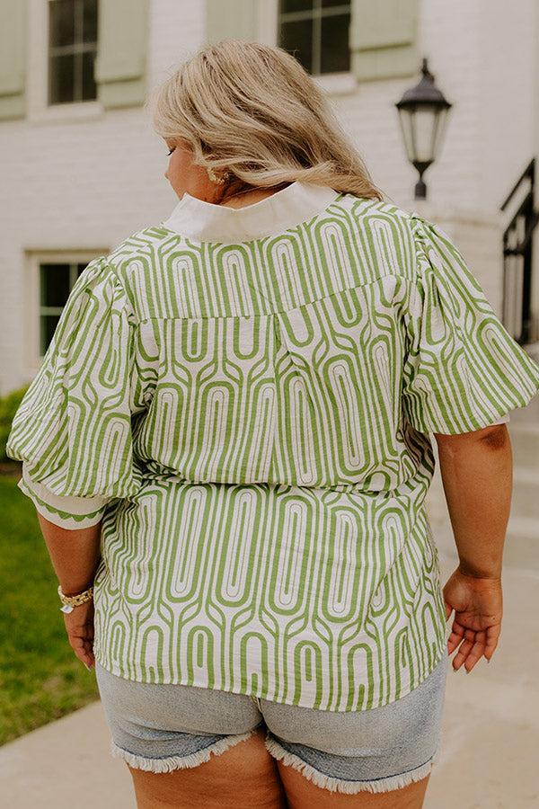 Art Deco Chic Shift Top Curves Product Image