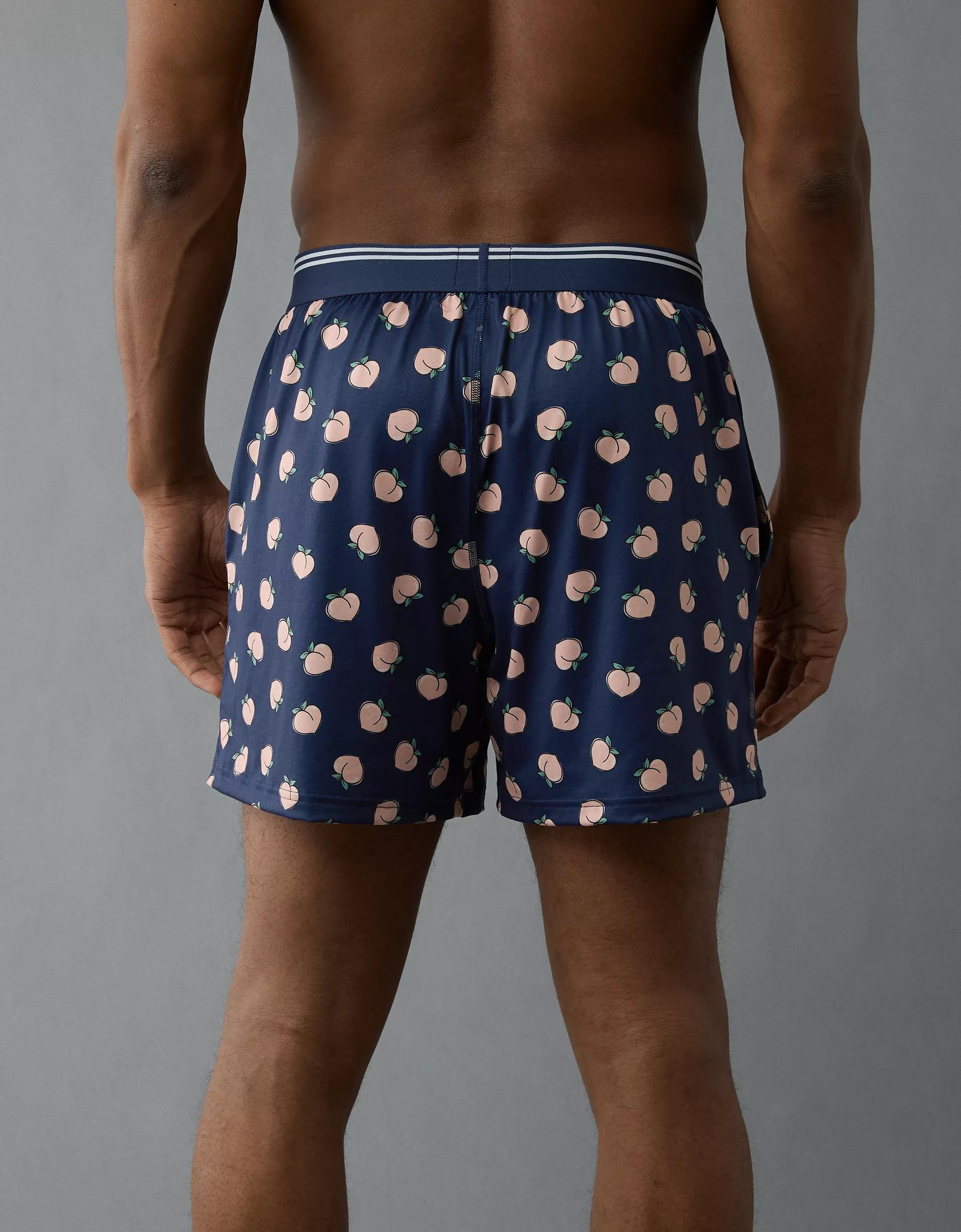 AEO Men's Palm Trees Ultra Soft Pocket Boxer Short Product Image