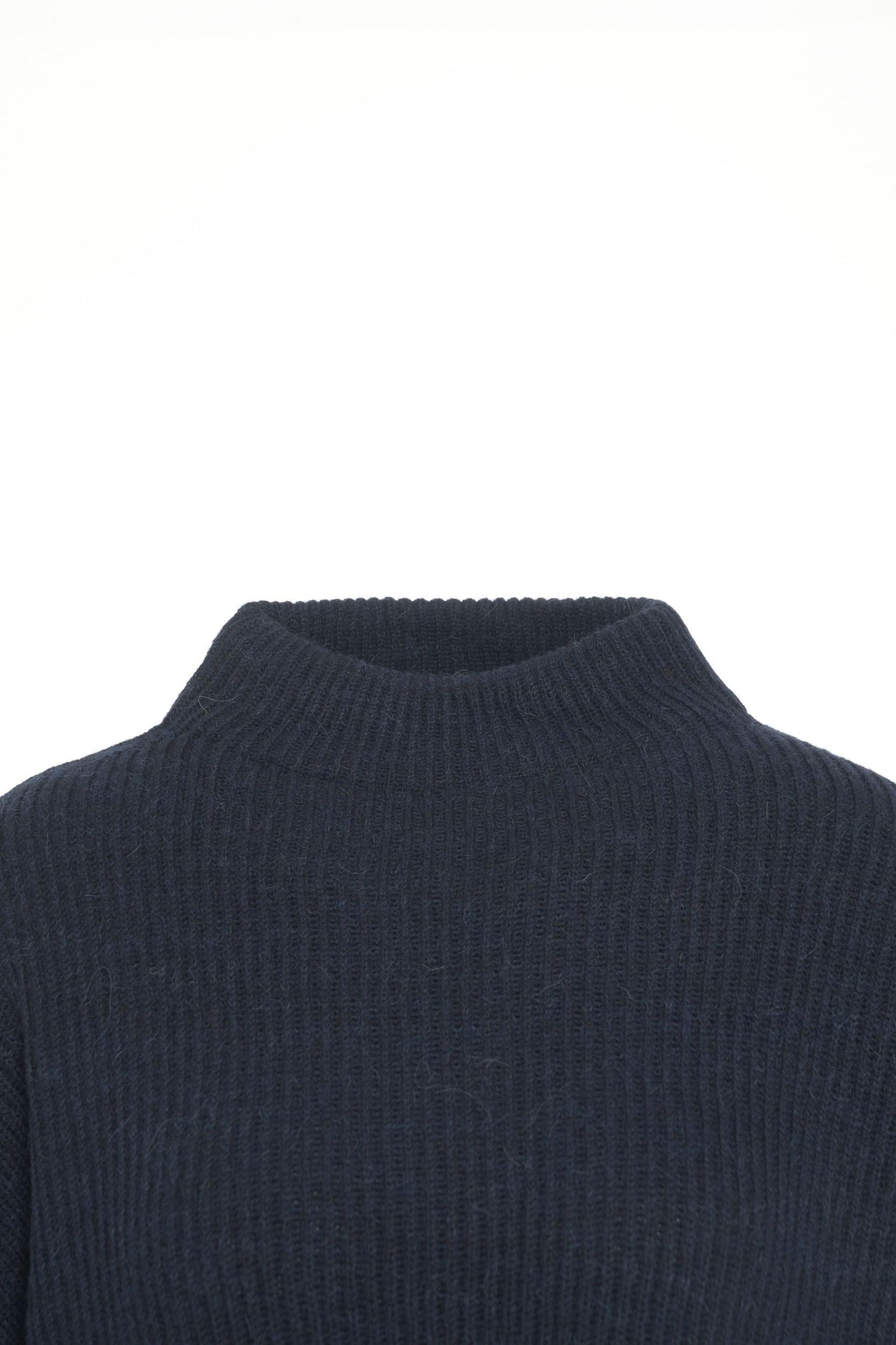 Wool Blend knit sweater Product Image