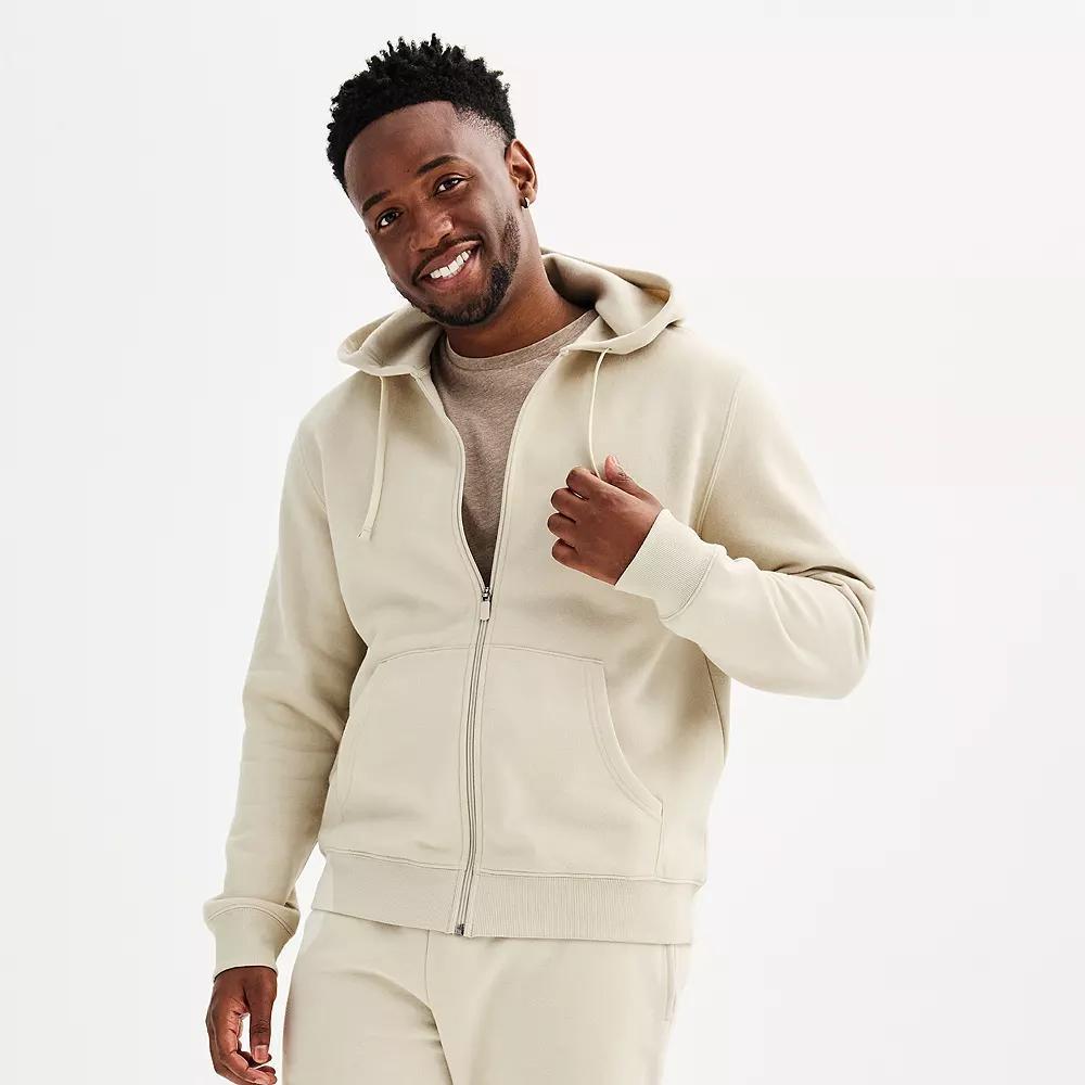 Men's Tek Gear® Ultra Soft Fleece Zip Front Hoodie,  Product Image