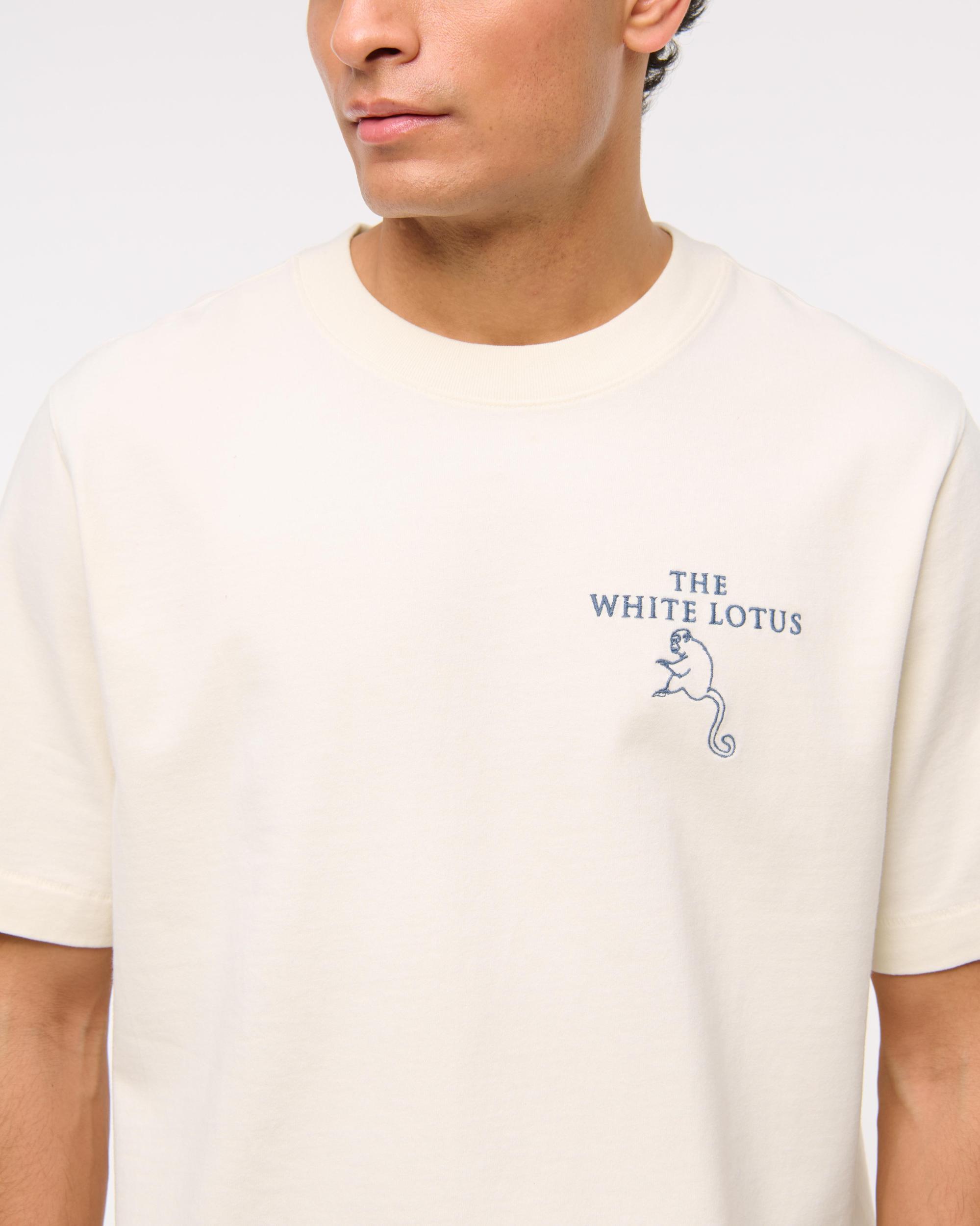 Premium Heavyweight The White Lotus Graphic Tee Product Image