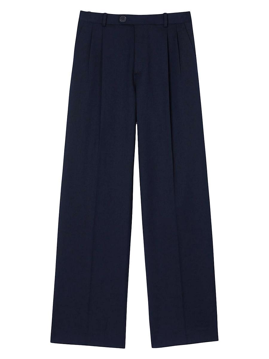 Womens Wool Trousers Product Image