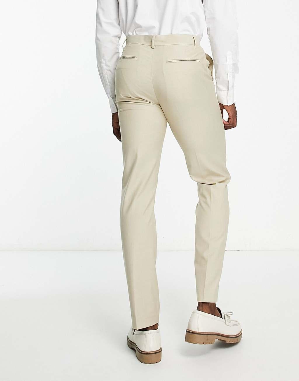 ASOS DESIGN slim suit pants Product Image