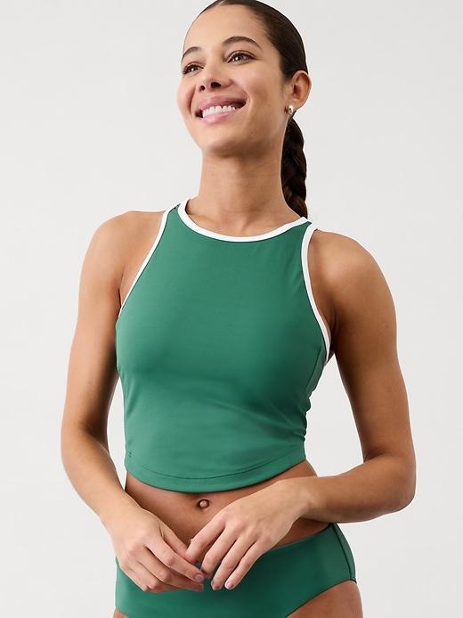 Seabreeze Crop Tankini A-C Product Image