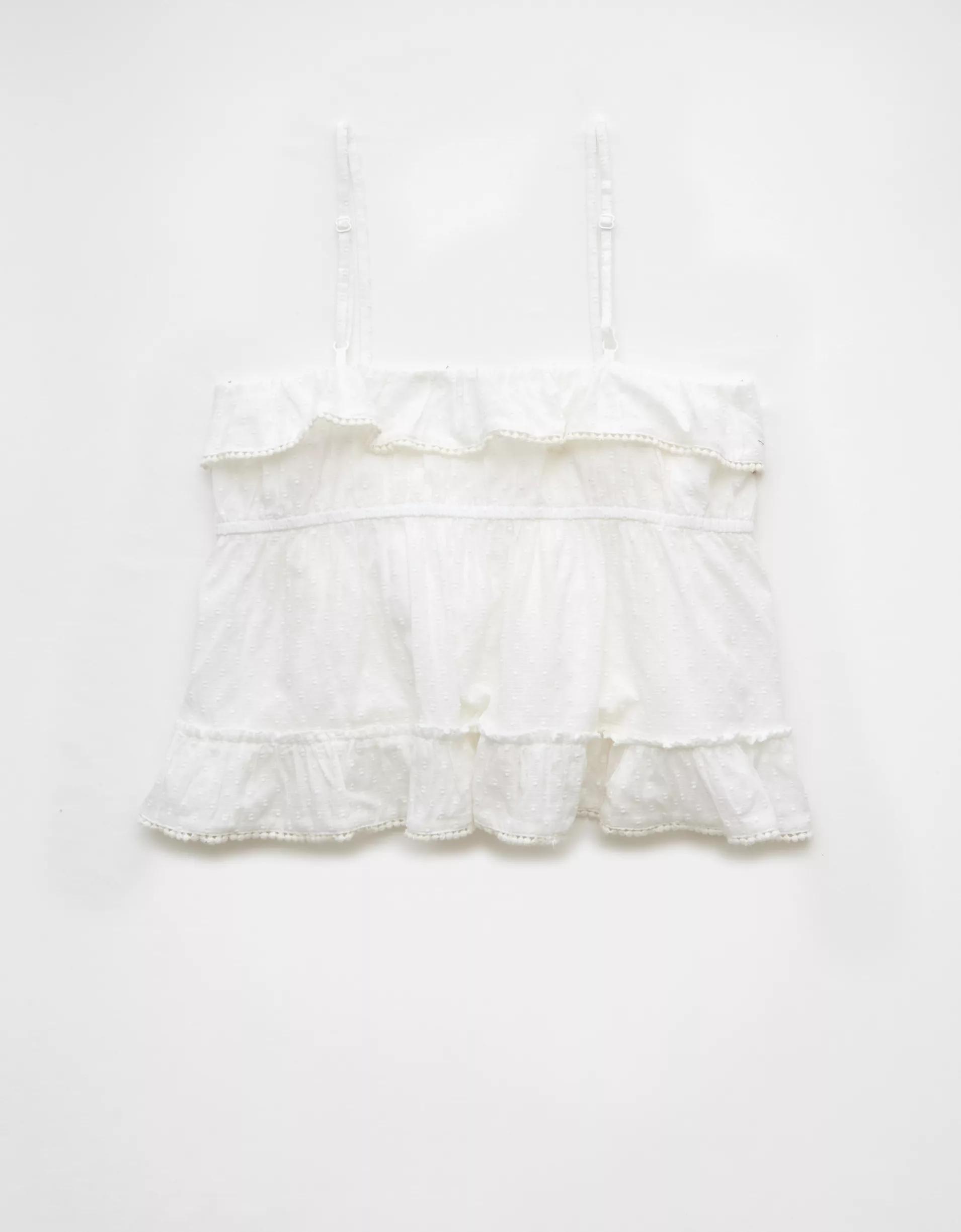AE V-Neck Ruffle Cami Product Image