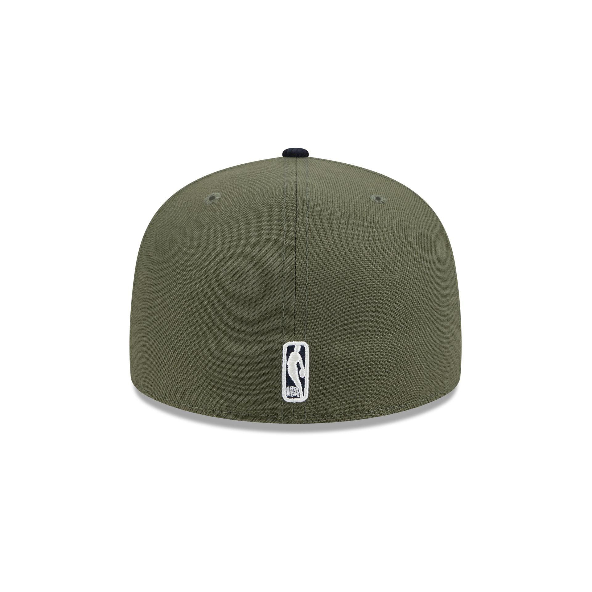 Minnesota Timberwolves Olive Green 59FIFTY Fitted Hat Male Product Image