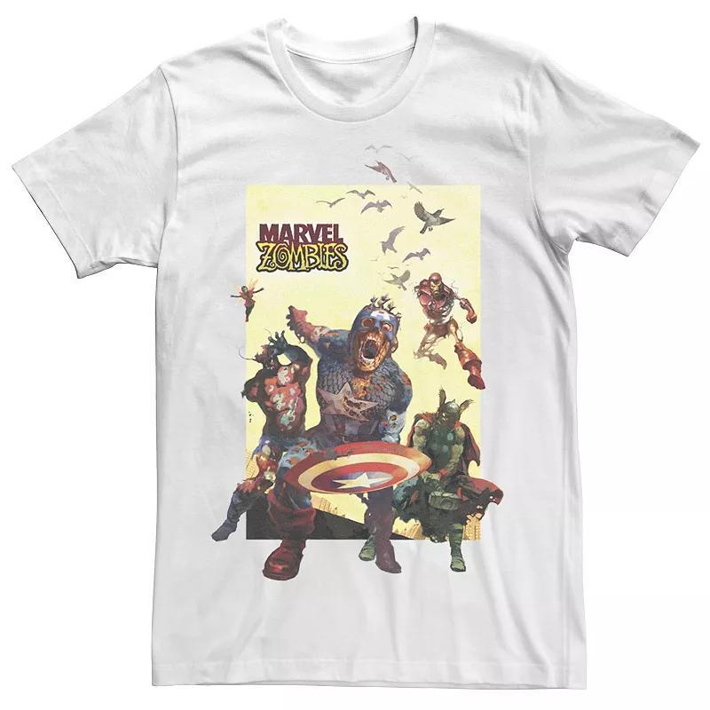 Men's Marvel Zombies Avengers Group Shot Zombie Graphic Tee,  Product Image