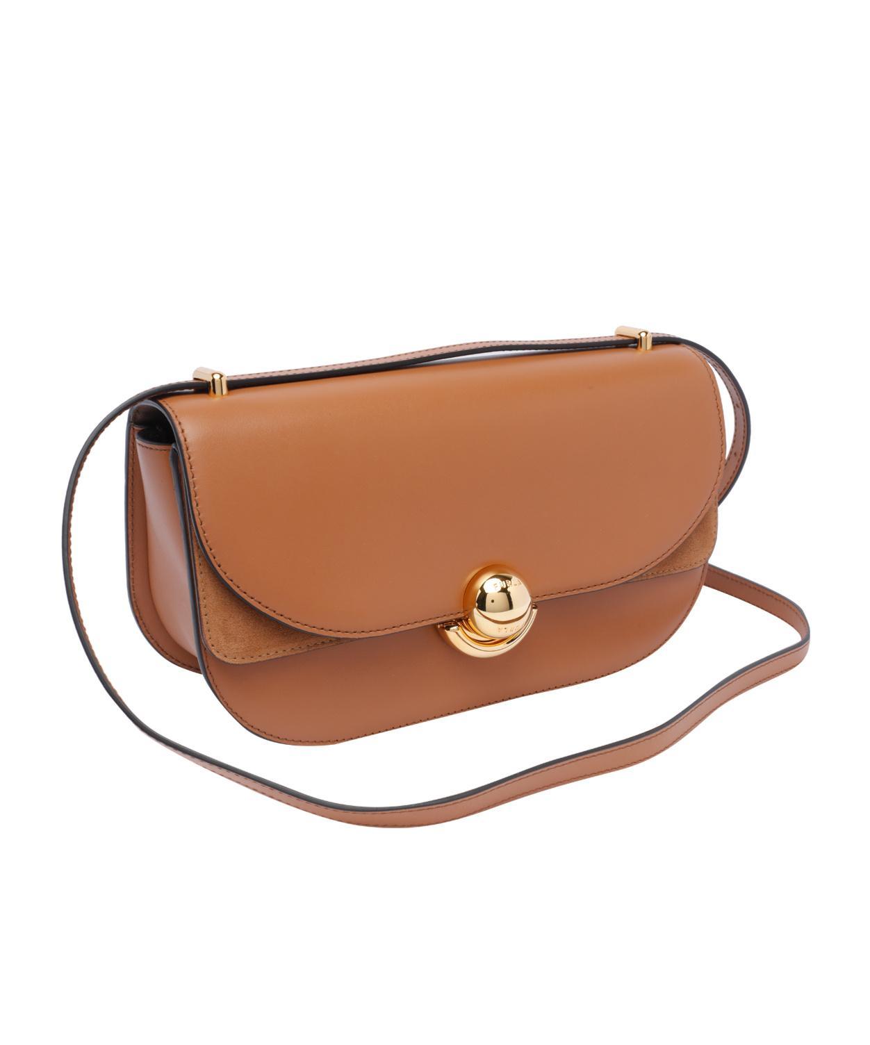 FURLA Flip Shoulder Bag In Brown Product Image