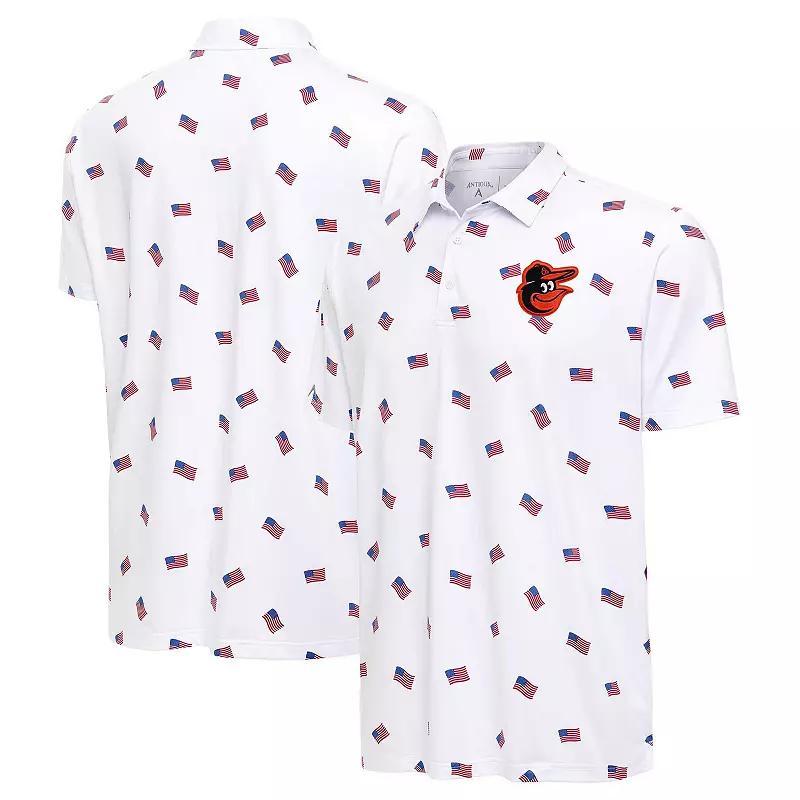 Mens Antigua Baltimore Orioles Americana Polo Product Image