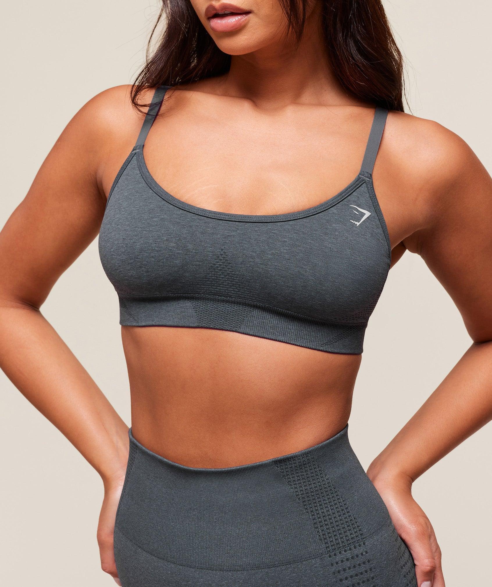 Gymshark Vital Sports Bra - Strong Grey Marl Female Product Image