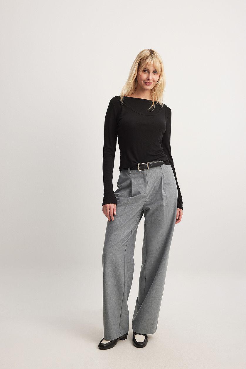 Double Tank Long Sleeve Top Product Image