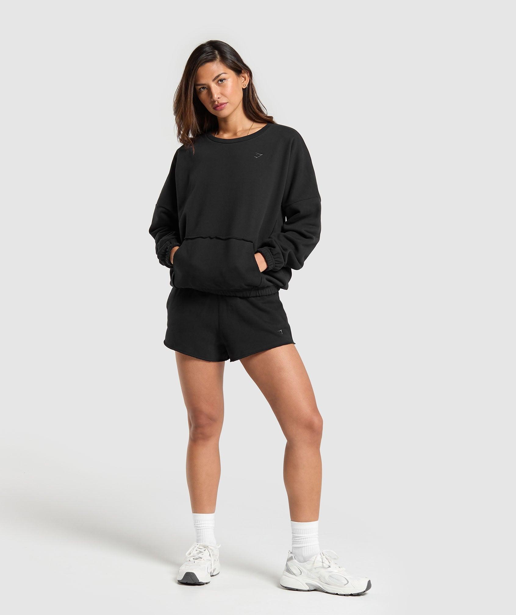Fleece Oversized Sweatshirt Product Image