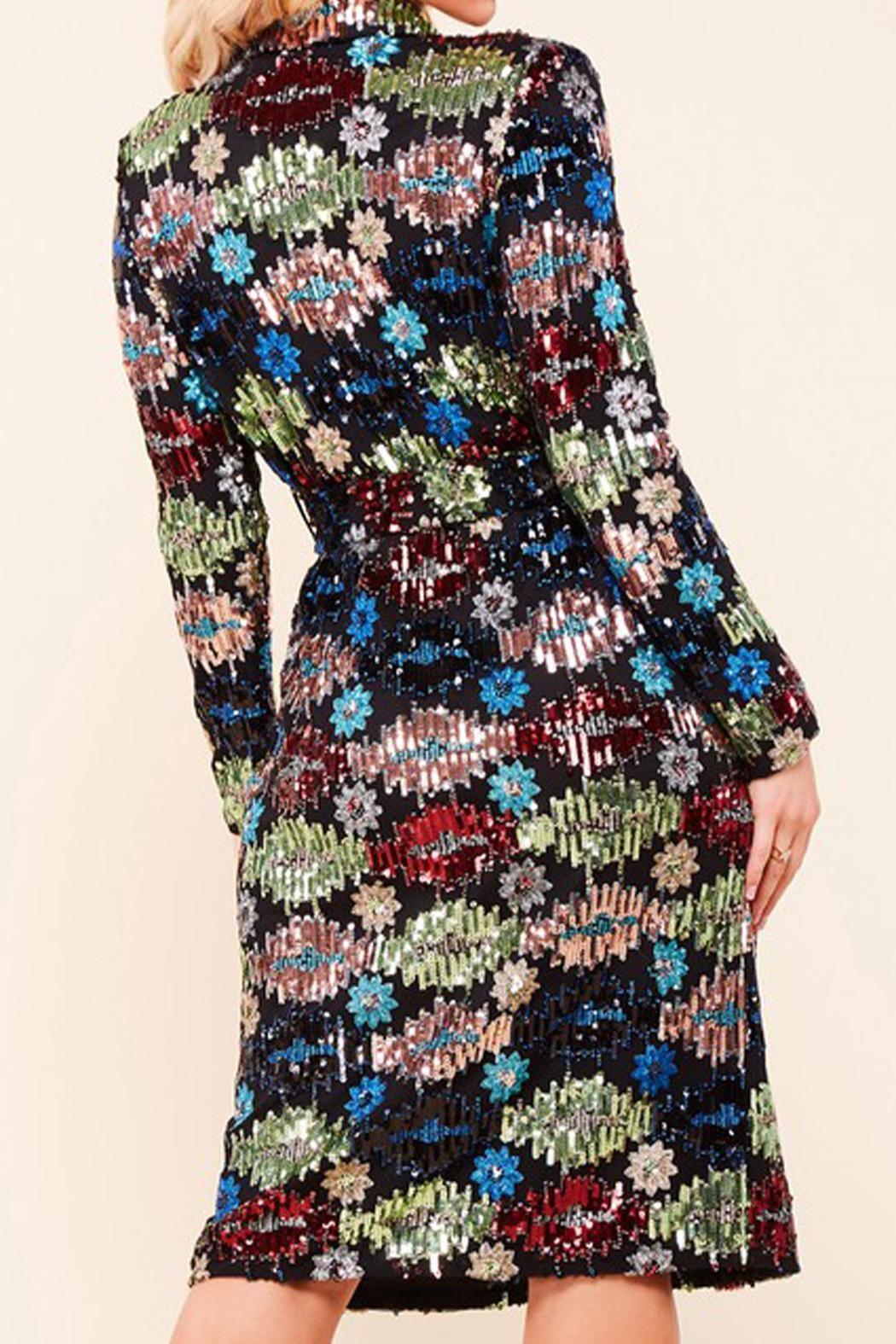 Black Sequin Jacket Product Image