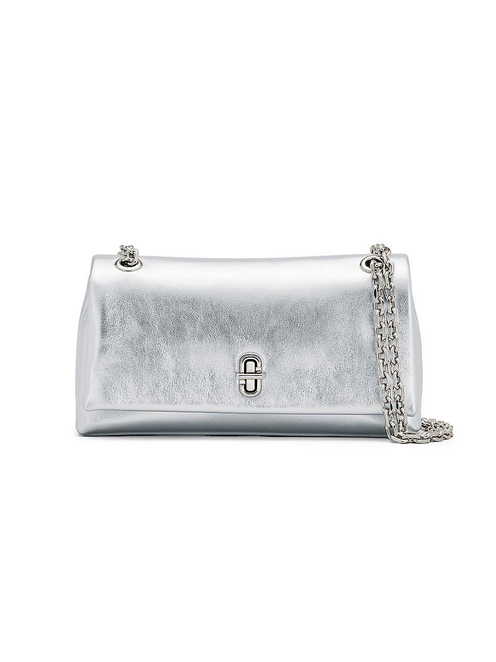 Womens The Metallic Dual Chain Wallet Product Image