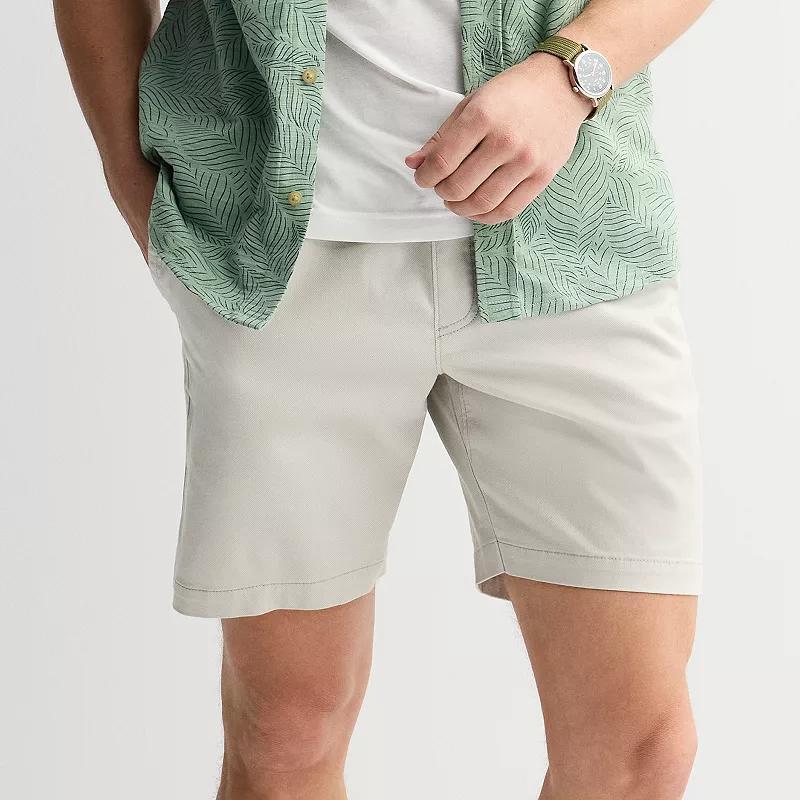 Men's Sonoma Goods For Life® 8-in. Pull-On Shorts, Size: Small 8 INCH, Brown Trap Product Image